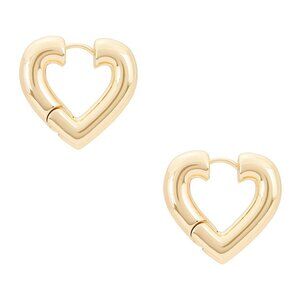 Like new Roxanne Assoulin The Heart Chubbies Earrings in Gold dangle